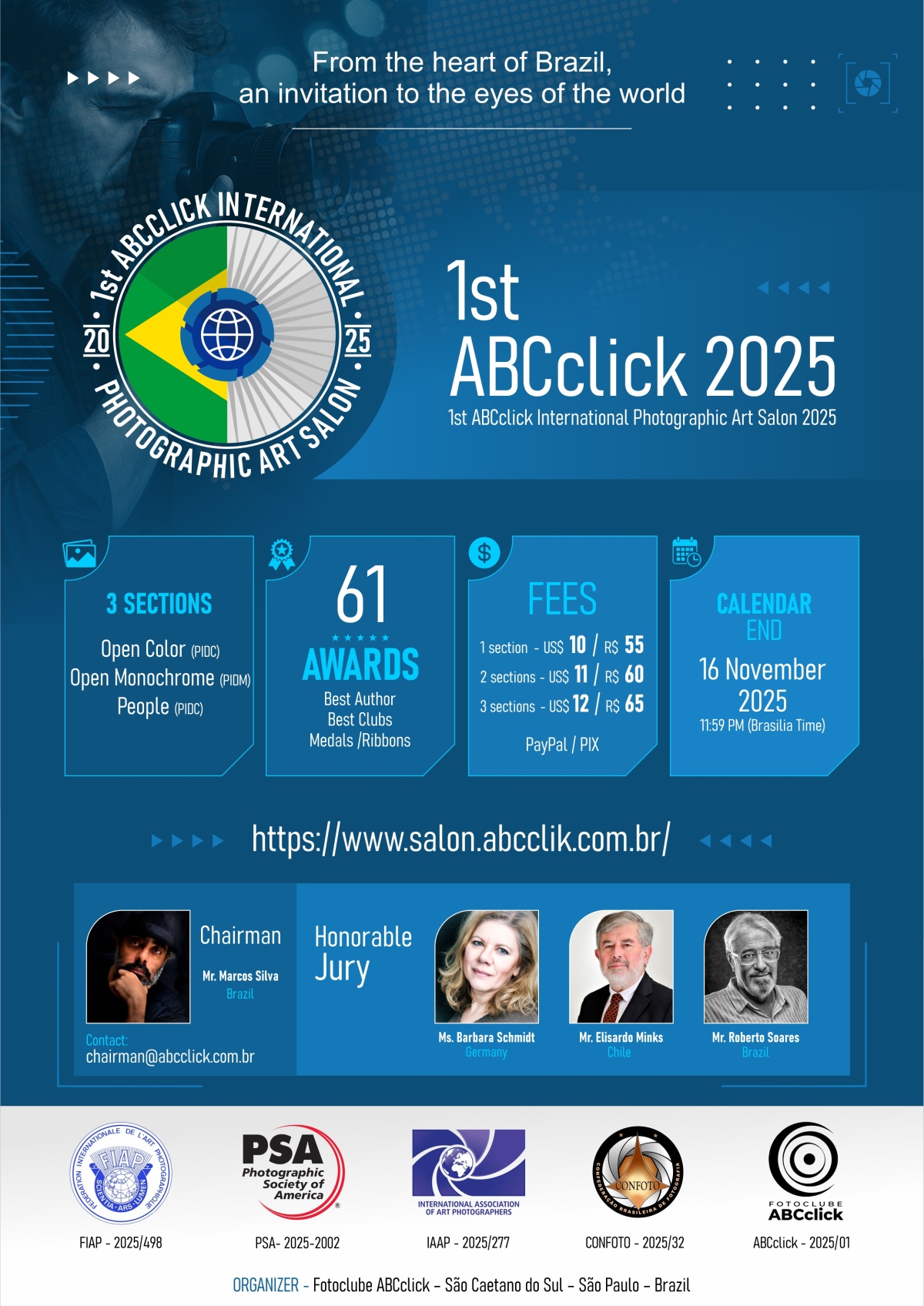 1st ABCclick International Salon 2025 Banner